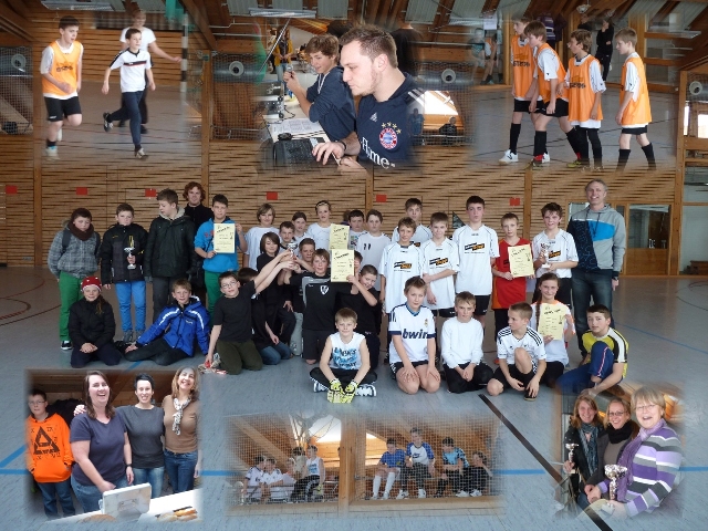 1. Fußball –Wintercup der Grund- und Werkrealschulen aus Bösingen, Villingendorf und Zimmern